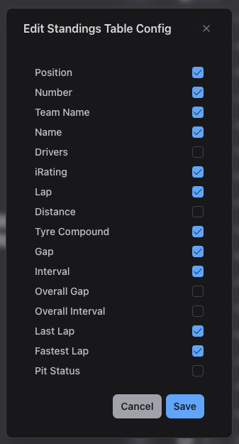 mobile-standings